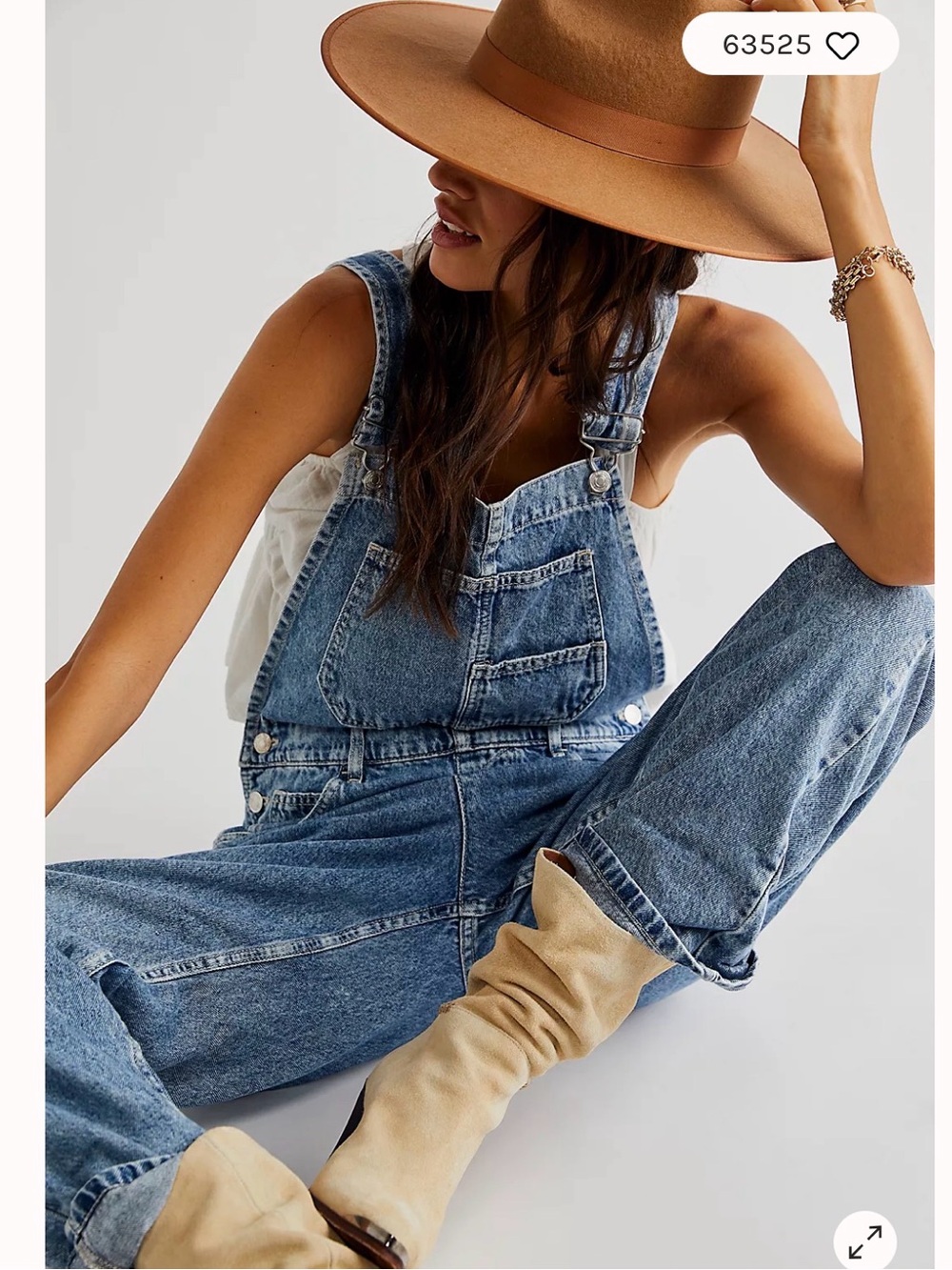 We The Free Ziggy Denim Overalls